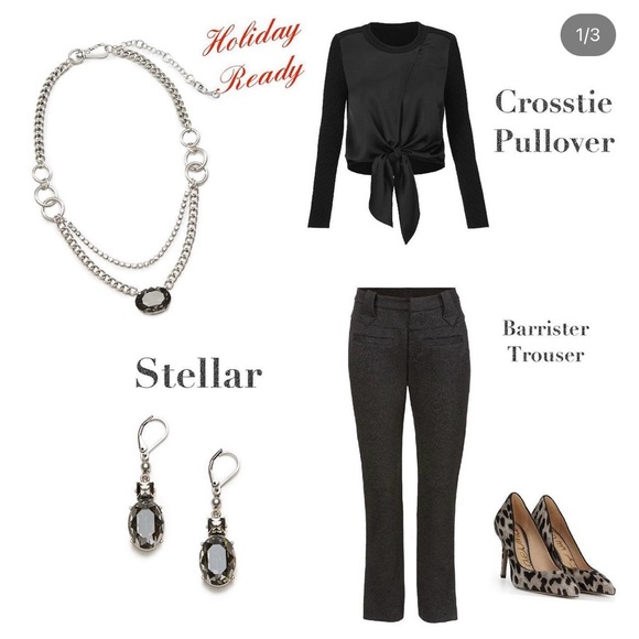 Cabi Crosstie Pullover (style 4288) - Picture 3 of 15